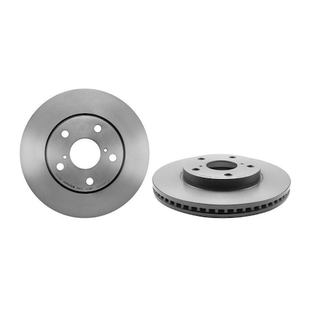 Brembo Brake Rotor / Uv Coated, 09.B520.11 09.B520.11